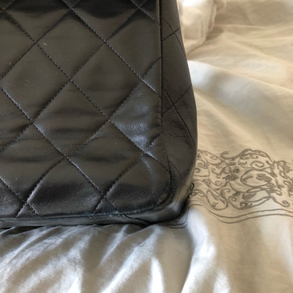 Authentic Vintage Chanel Jumbo XL flap bag - Picture 6 of 8